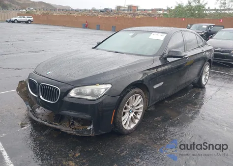 2014 BMW 750I from USA, damaged, VIN WBAYA8C56ED228149